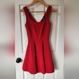 Lulus Home Before Daylight Red Square neck Sleeveles. Size:S